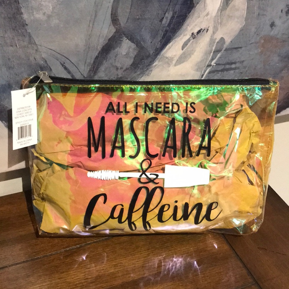 New! Oversized Cosmetic Bag